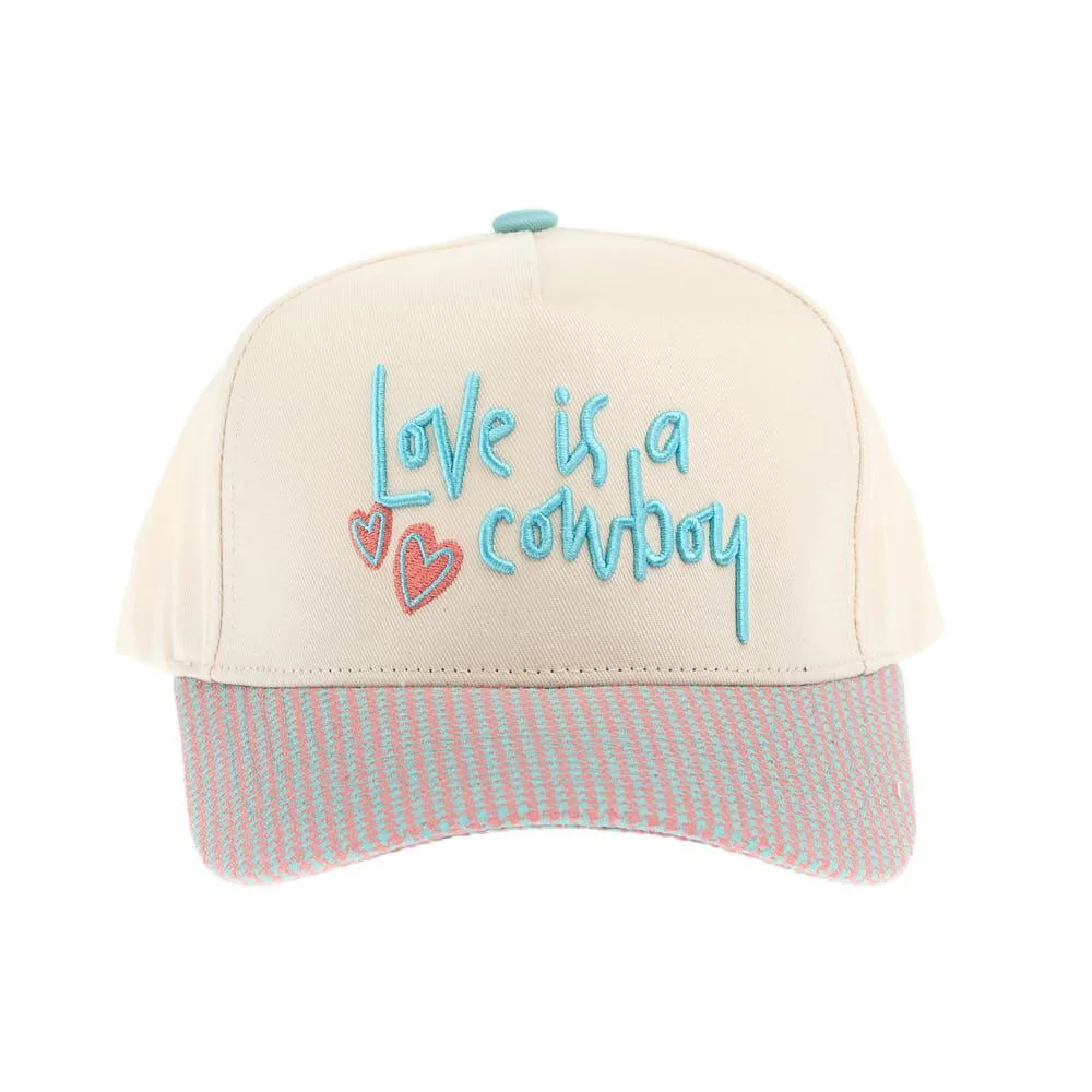 Summer Tees Women's Love Is A Cowboy Cap