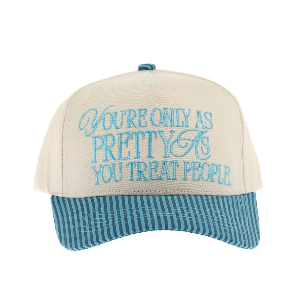 Summer Tees Women's Pretty As You Treat People Cap