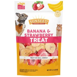 Sun Seed Banana & Strawberry Small Animal Treats, 0.7 oz
