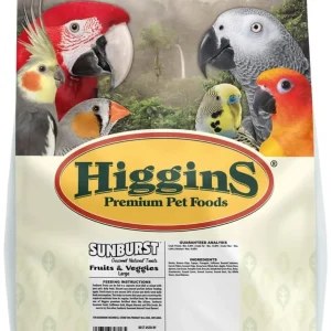 Sunburst Gourmet Natural Large Avian Treat Fruits/Veggies 20 Lb