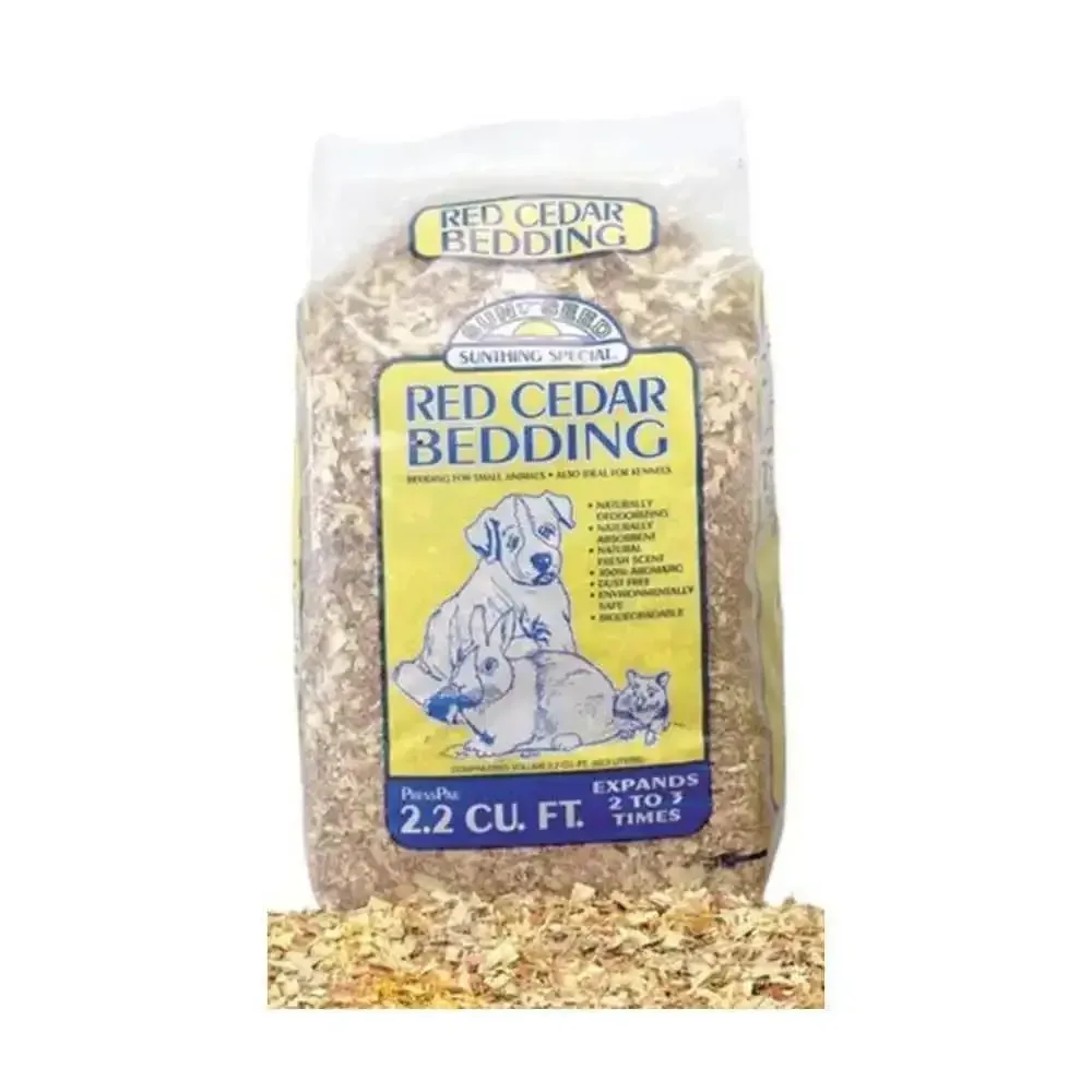 Sunseed® Aromatic Red Cedar Bedding for Small Animal & Kennel 5 Cubic Feet