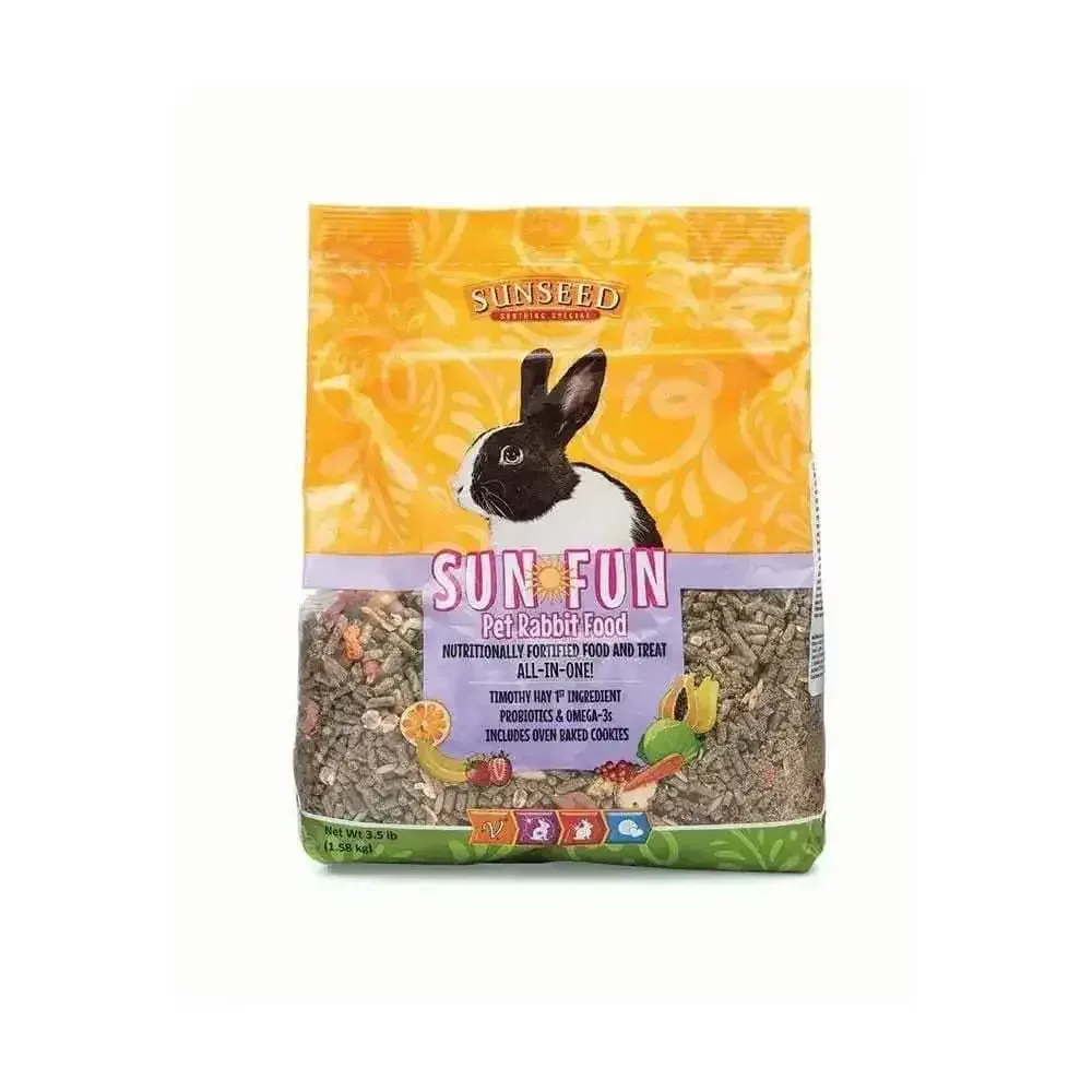 Sunseed® Sun-Fun Pet Rabbit Food 3.5 Lbs