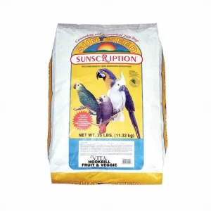 Sunseed Vita Large Hookbill Fruit & Veggie Mix 25lb