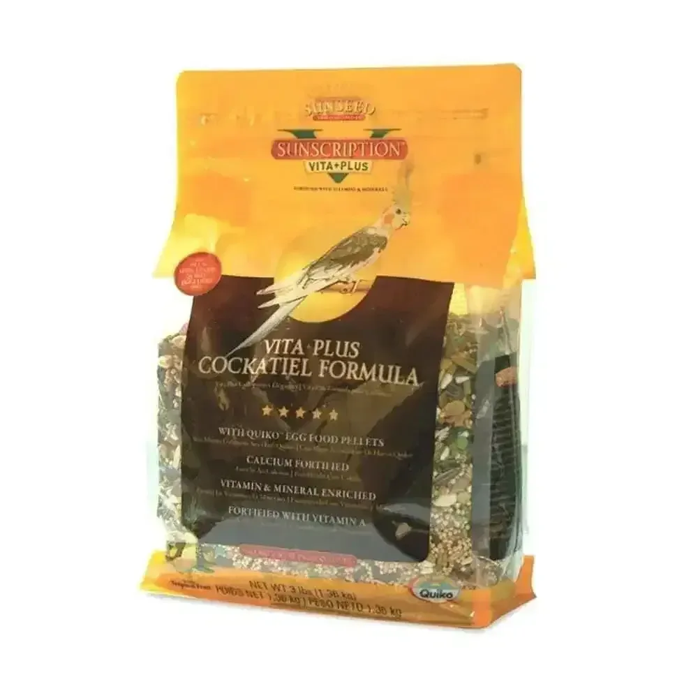 Sunseed® Vita Prima™ Sunscription Cockatiel & LoveBirds Food 3 Lbs
