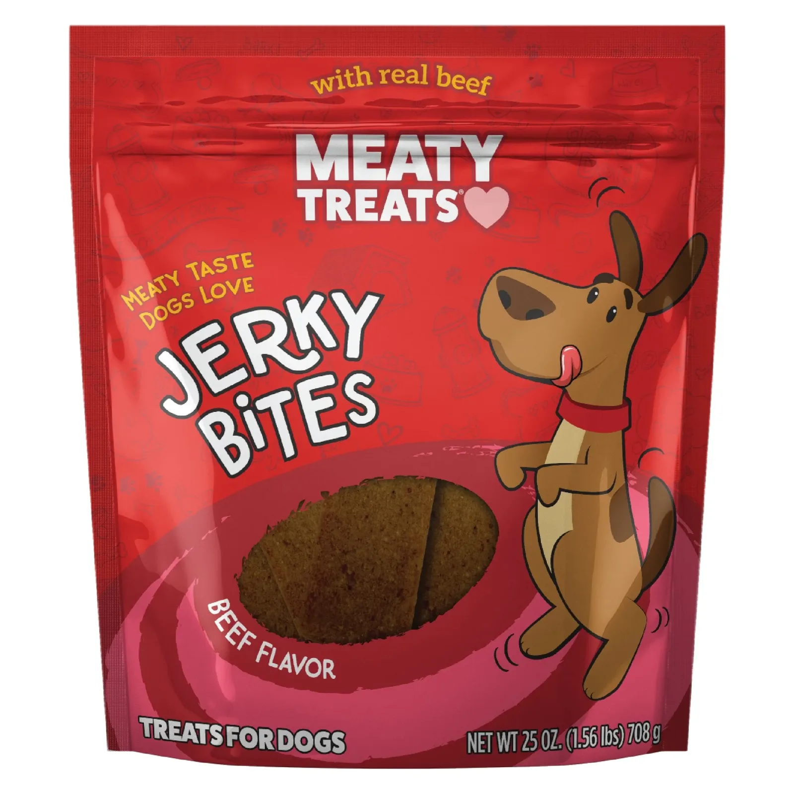 Sunshine Mills Inc Meaty Treats Jerky Bites 25oz