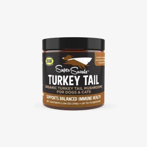 Super Snouts Turkey Tail Mushrooms, Dog and Cat, 75 Grams