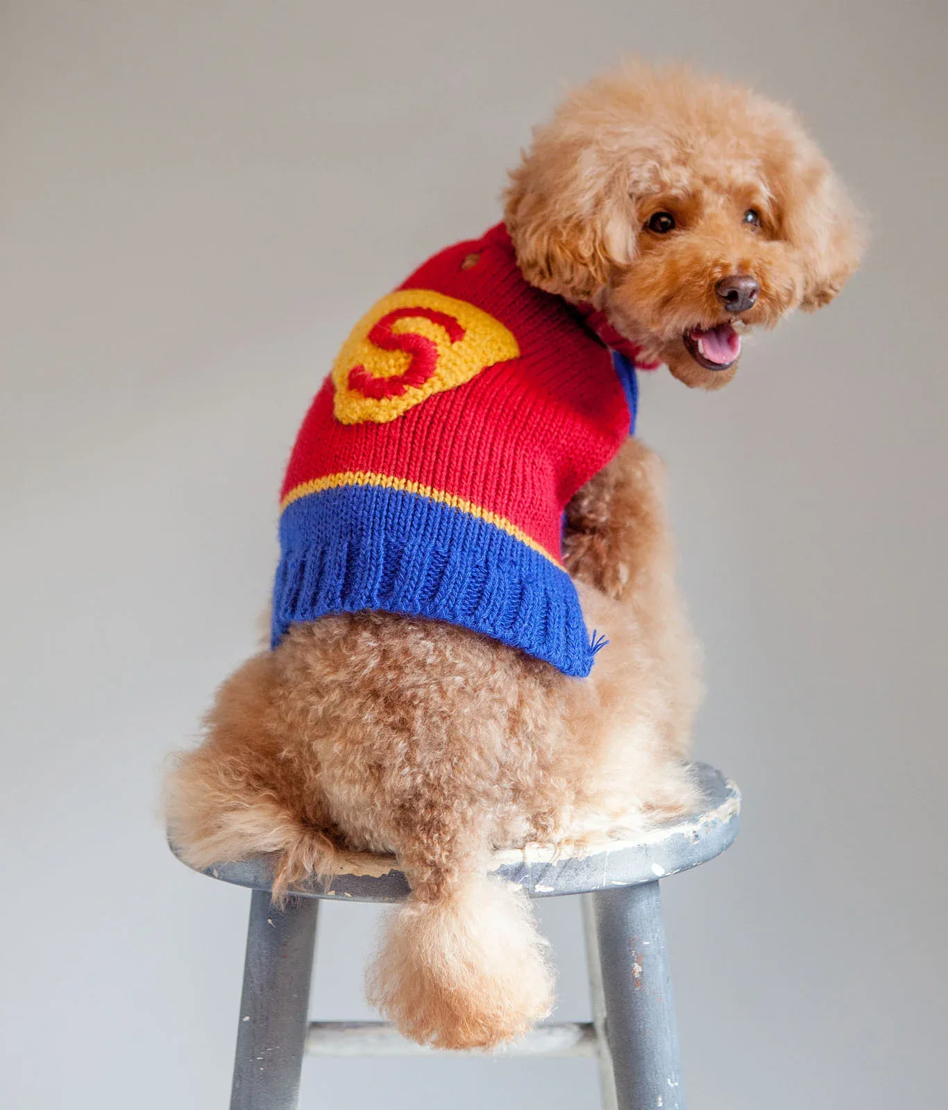 SuperDog! Hand Knit Sweater <>