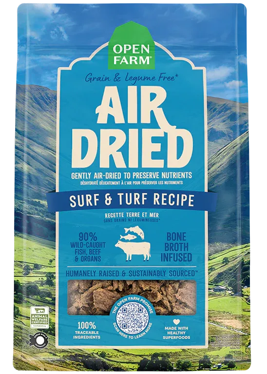Surf & Turf Air Dried Recipe for Dogs