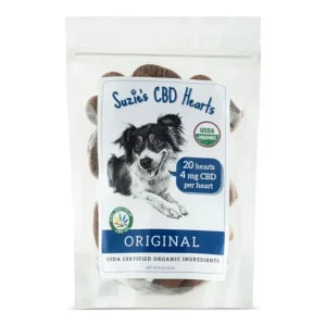 Suzie's CBD Hearts For Dogs Original 8oz.-4mg