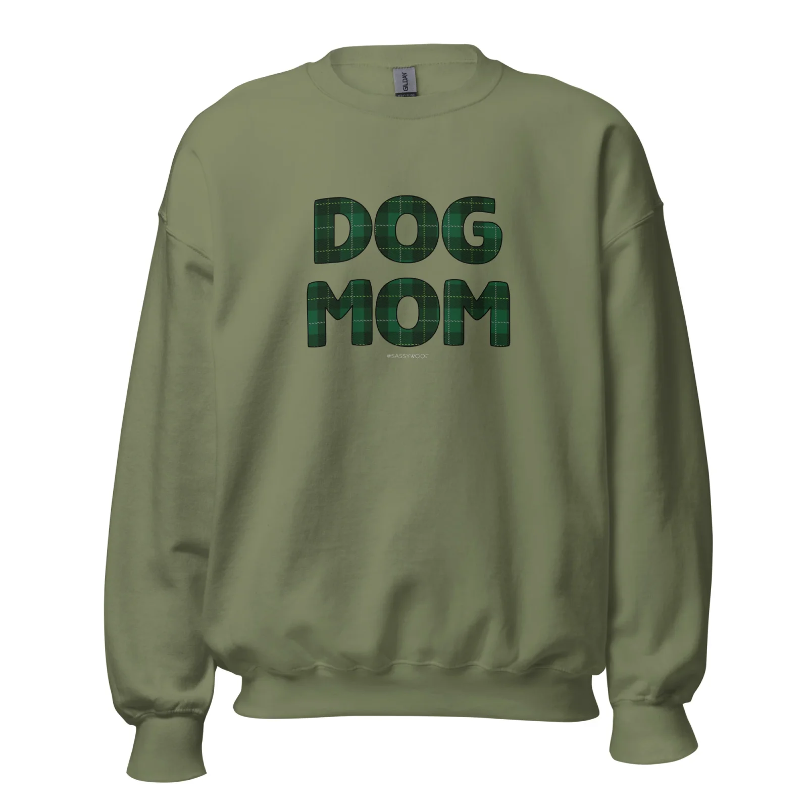 Sweatshirt Dog Mom Barks of Holly - Image 2