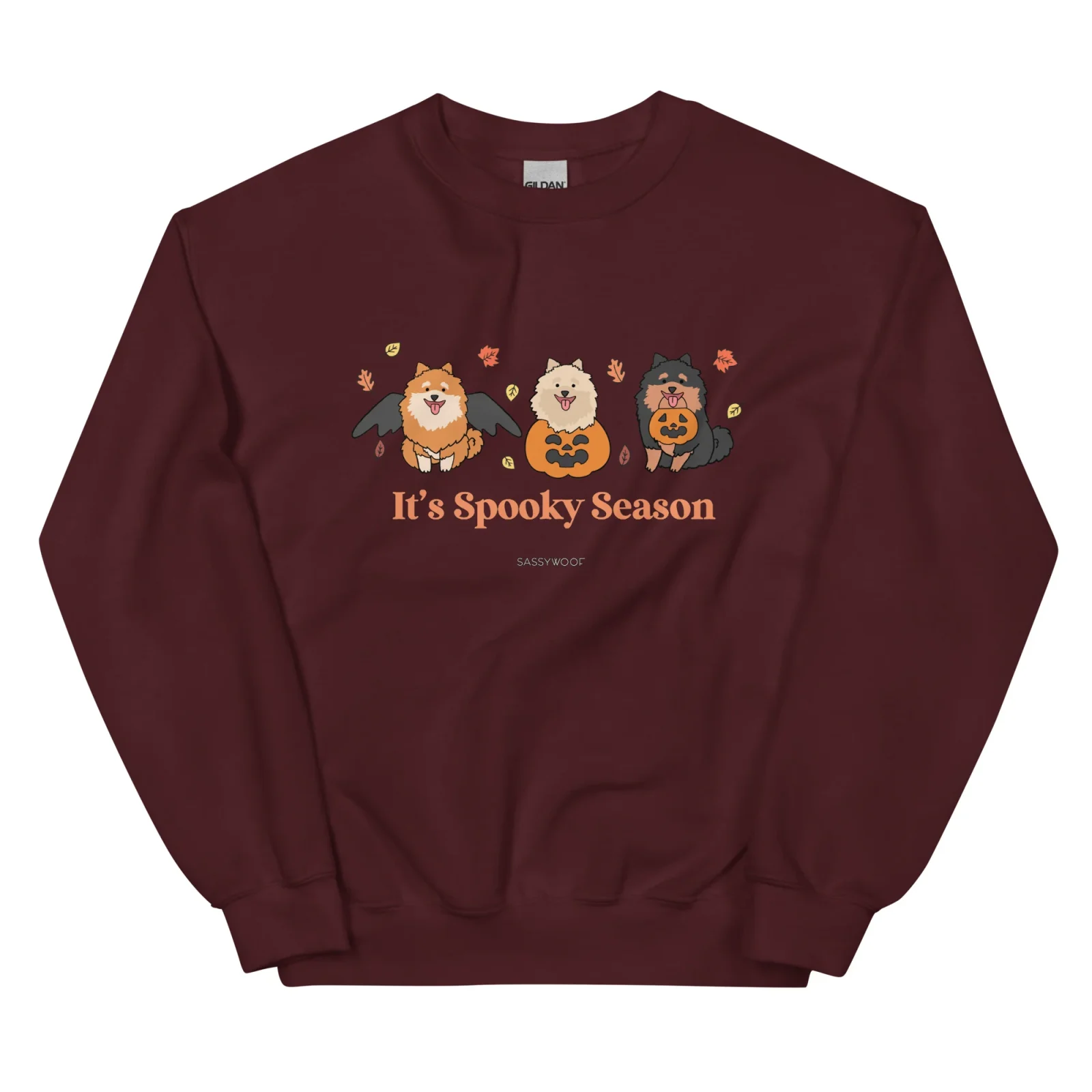 Sweatshirt - It's Spooky Season (POMS) - Image 2