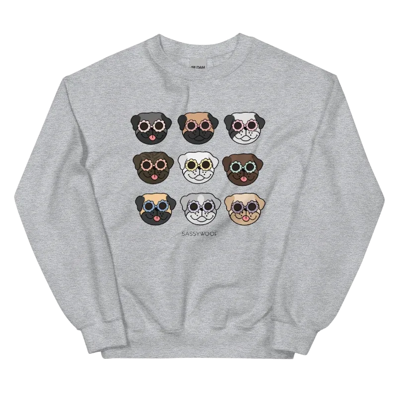 Sweatshirt - Pugs - Image 2