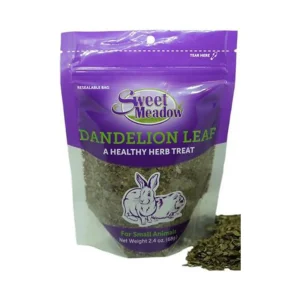 Sweet Meadow Farm Dandelion Leaf Healthy Herb Small Animal Treat, 2.1 oz