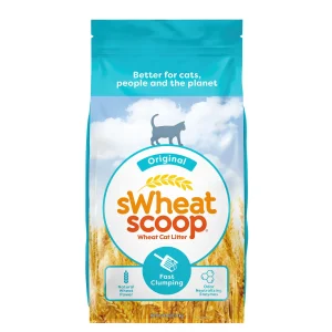 sWheat Scoop Clumping Wheat Cat Litter - Natural