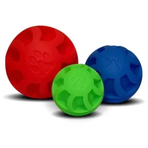 Swirl Ball Soft Flex Dog Toy