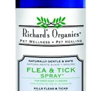 Synergy Labs Flea and Tick Spray for Dogs, 12 fl oz