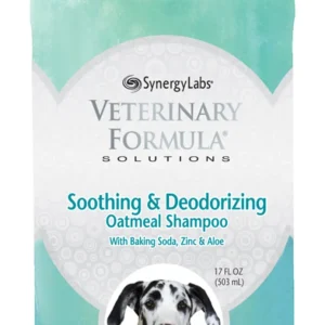 Synergy Labs Veterinary Formula Soothing & Deodorizing Oatmeal Pet Shampoo 17 fl oz