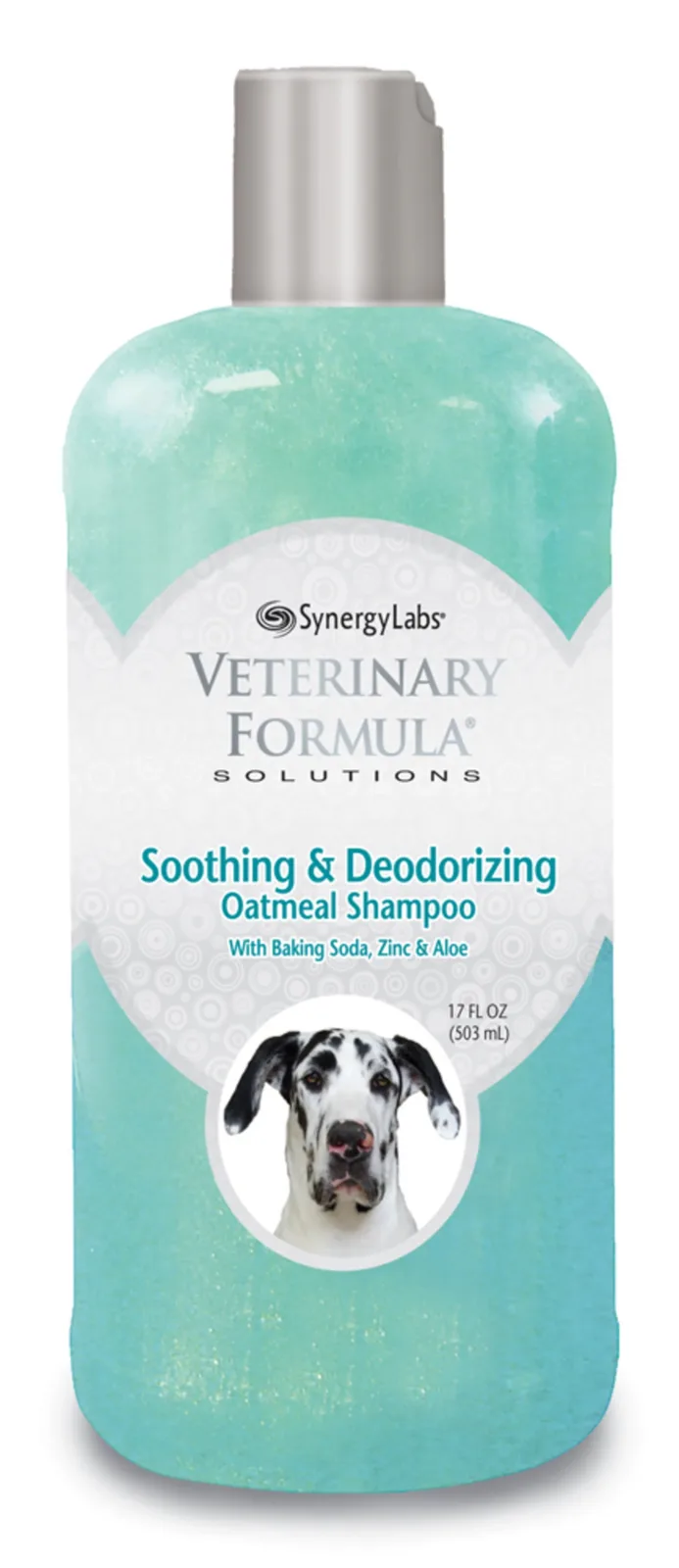 Synergy Labs Veterinary Formula Soothing & Deodorizing Oatmeal Pet Shampoo 17 fl oz