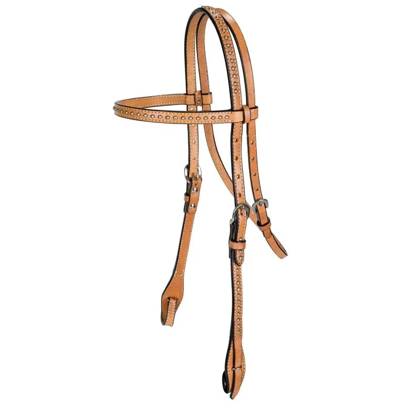 Tabelo Browband Headstall with SS Spots