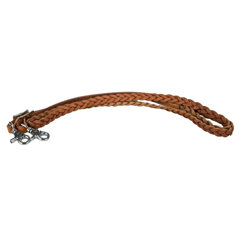 Tabelo Contest Reins with Buckle 5/8x75ft - Image 2