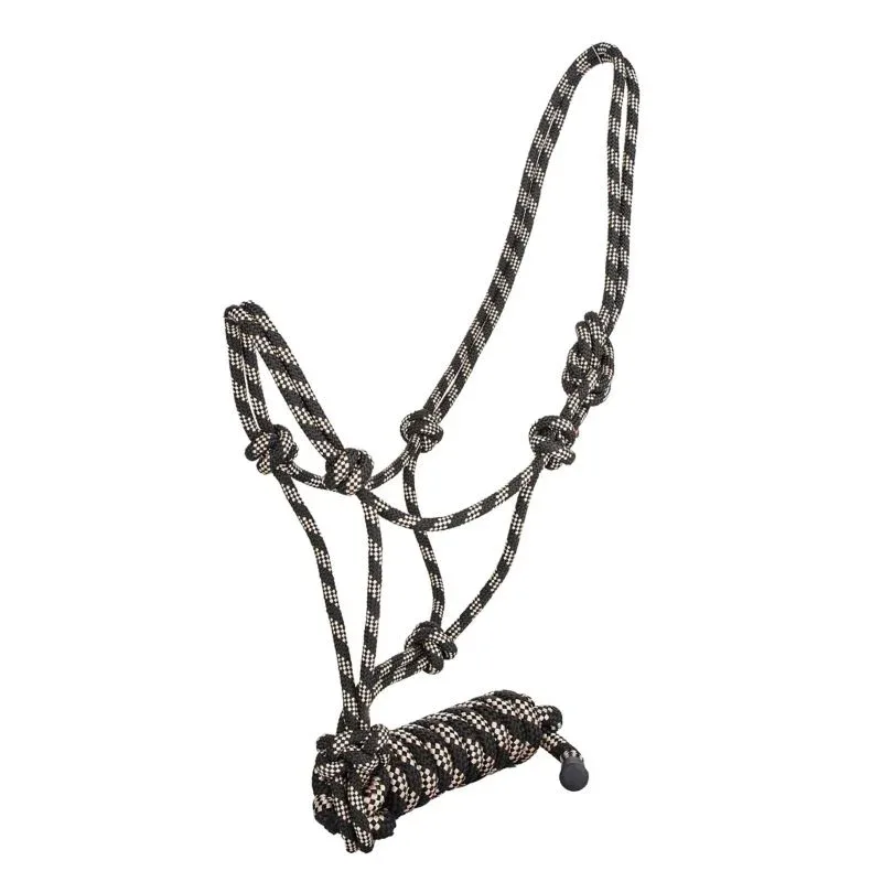 Tabelo Cowboy Rope Halter with Lead