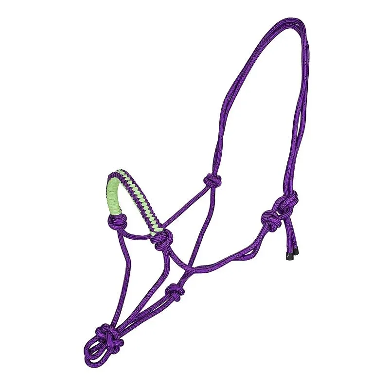 Tabelo Rope Halter with Braided Noseband - Image 2