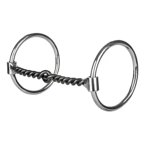 Tabelo SS Ring Snaffle Twisted Bit