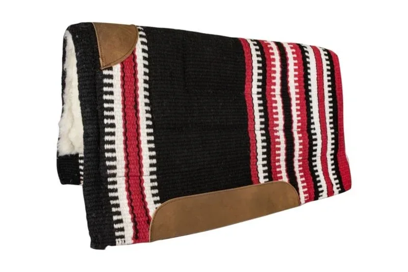 Tabelo Wool Show Pad with Zipper 36X34 Black