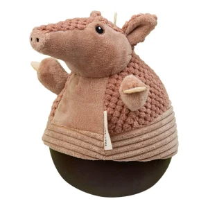 Tall Tails Roly Poly Armadillo Plush Dog Toy, 9 Inches