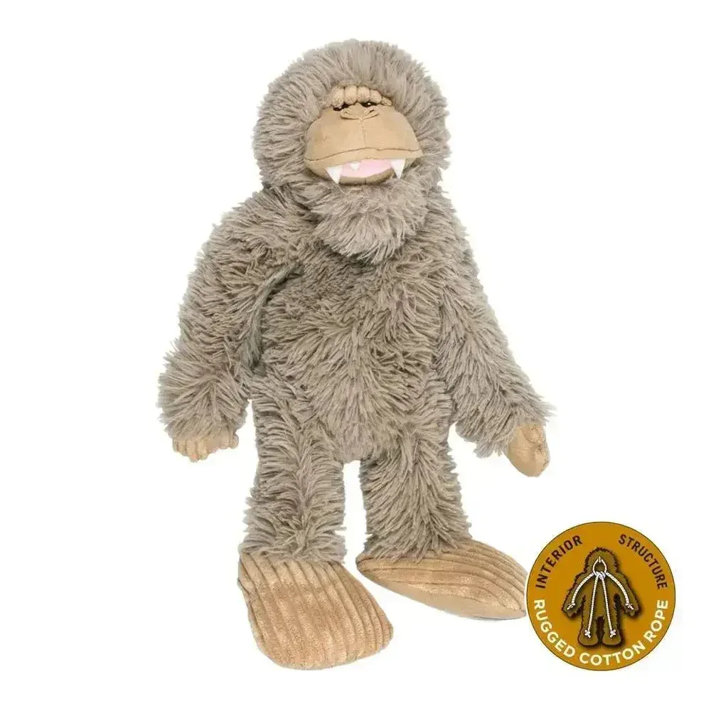 Tall Tails Stuffless Big Foot Dog Toy with Squeaker 20"