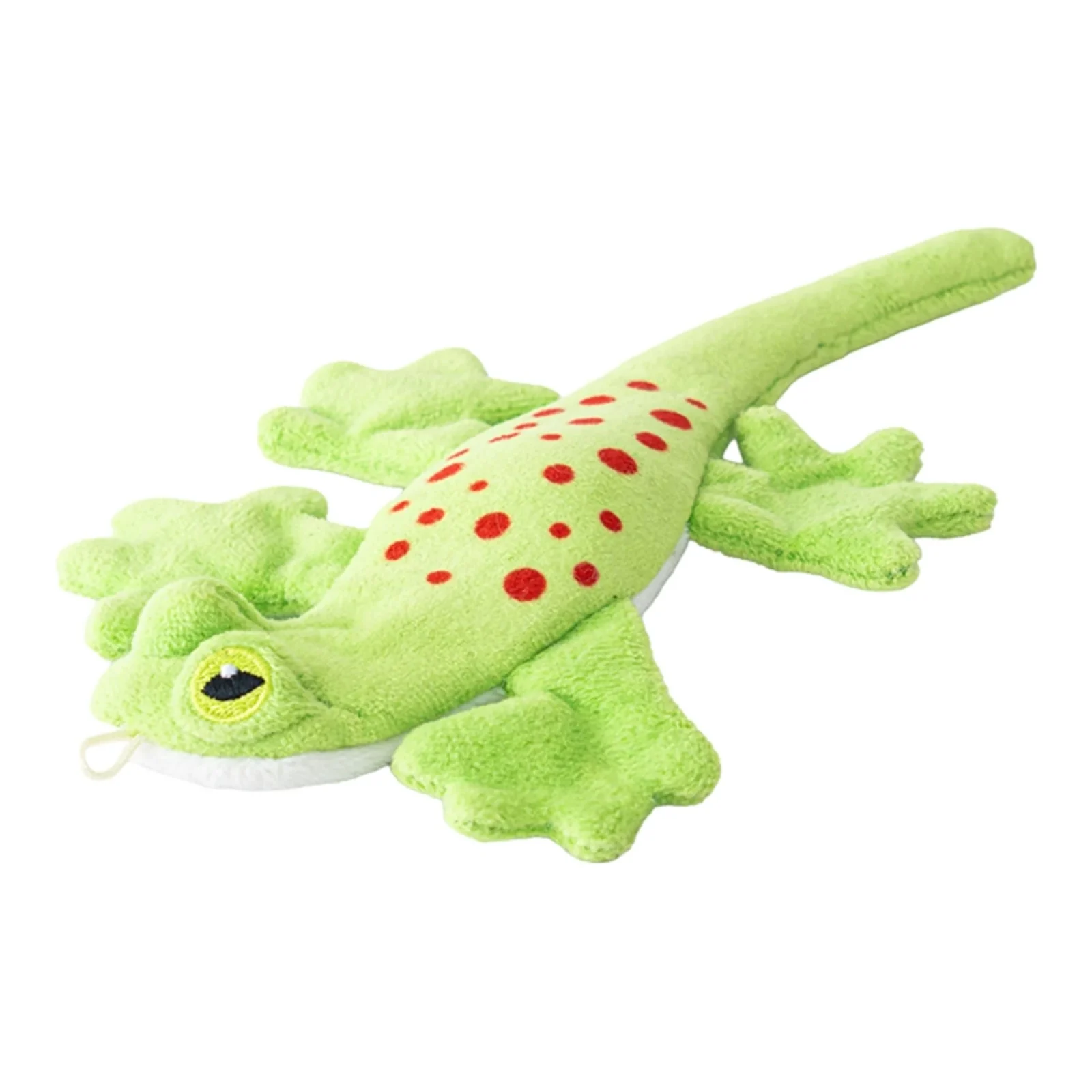 Tall Tails Stuffless Lizard Dog Toy, 8 Inches