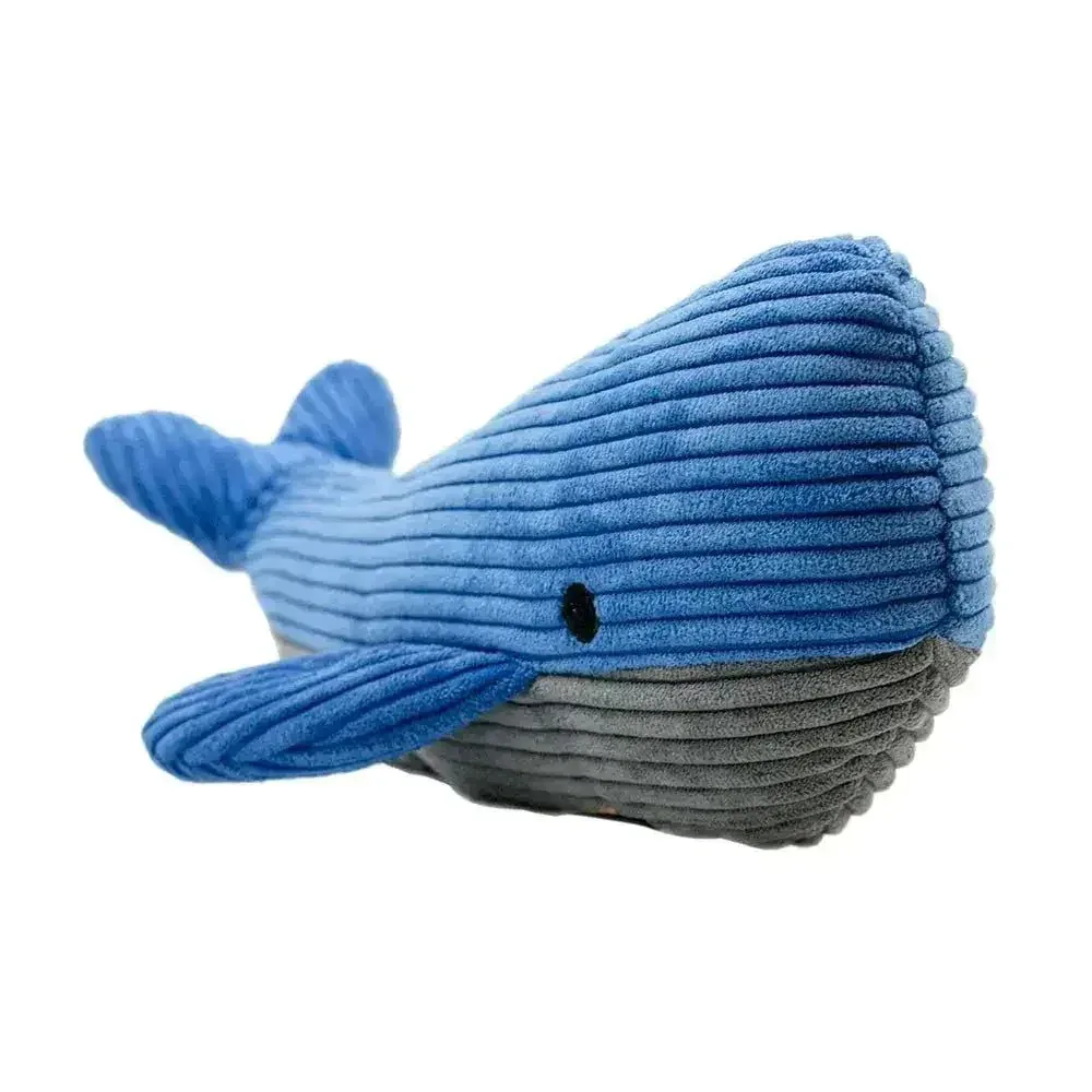 Tall Tails Whale With Squeaker Dog Toys, 12"