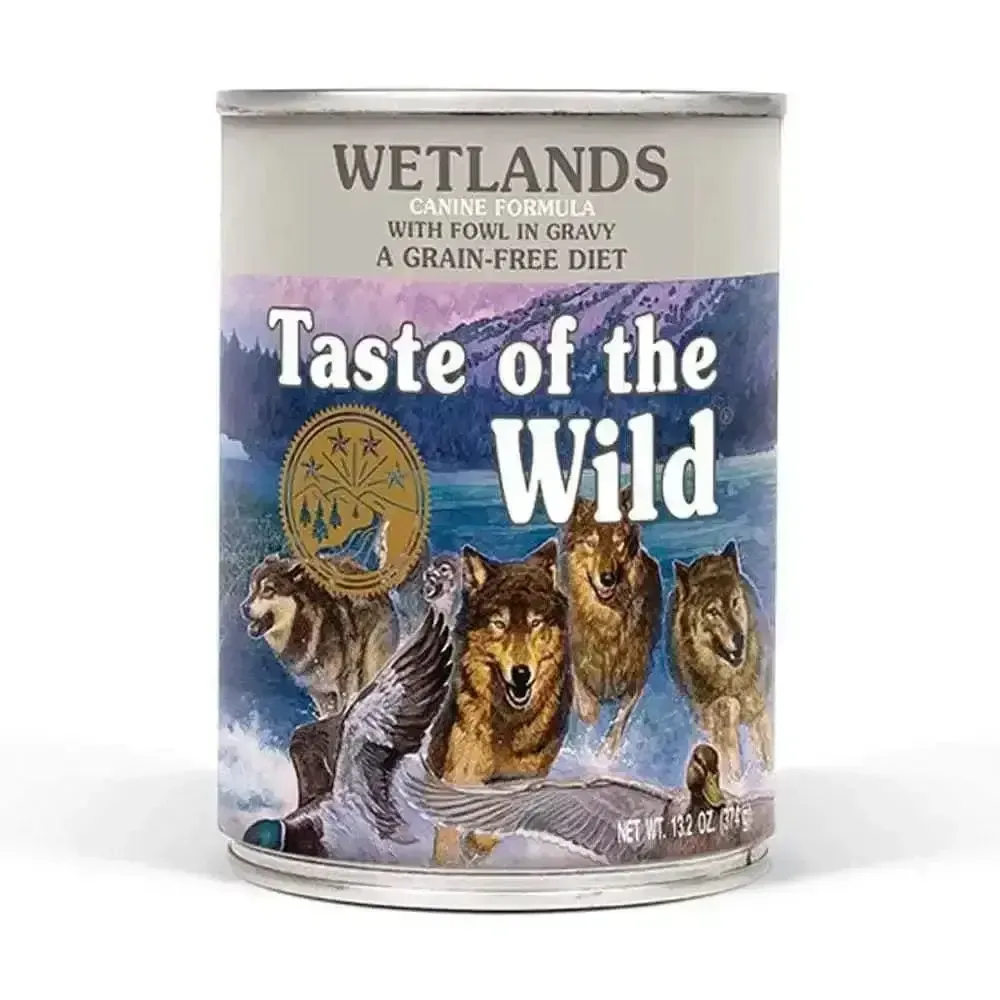 Taste of the Wild® Wetlands Canine Formula with Fowl In Gravy 13.2 Oz