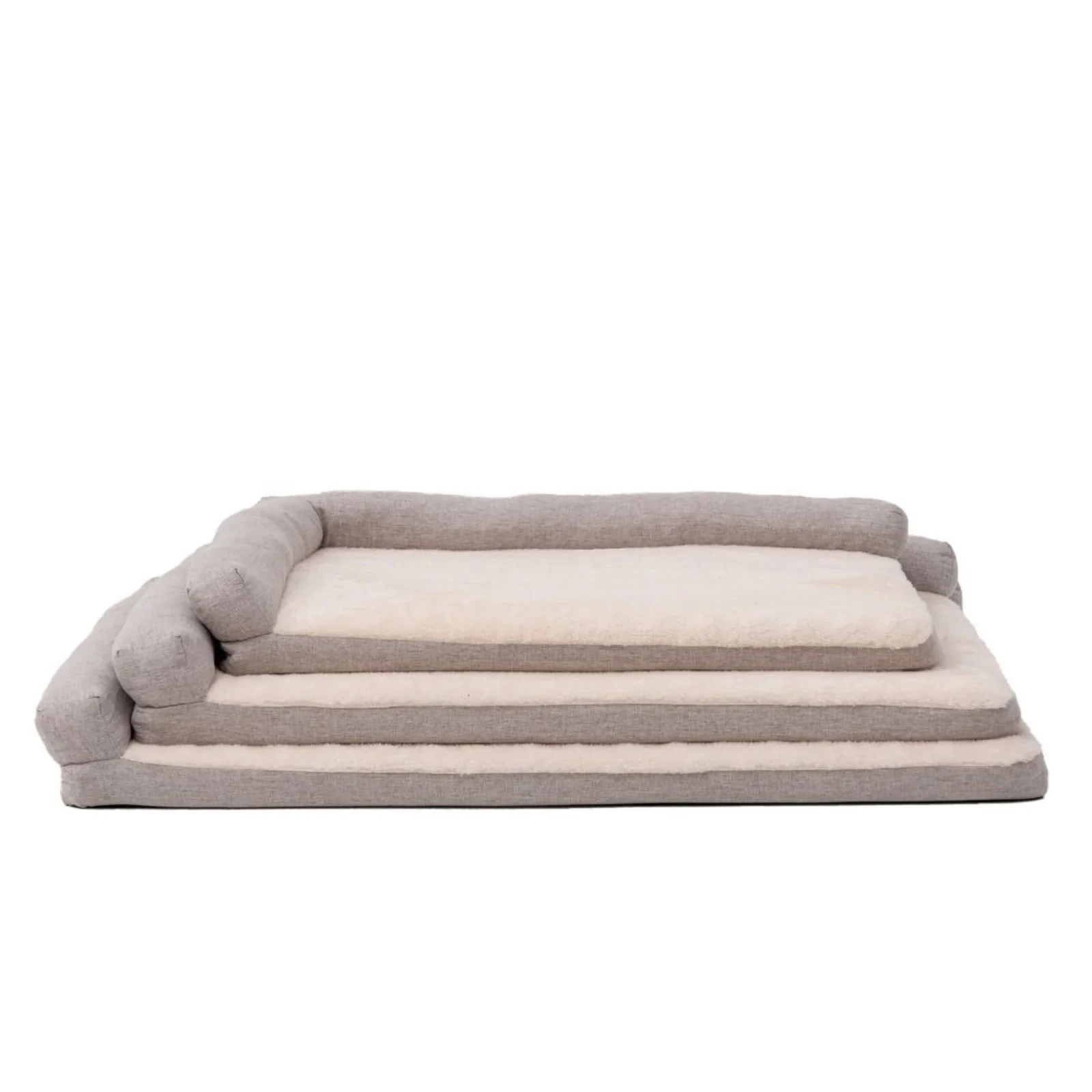 Territory Dog & Cat Khaki Lounger Bed, 36" x 27" - Image 2
