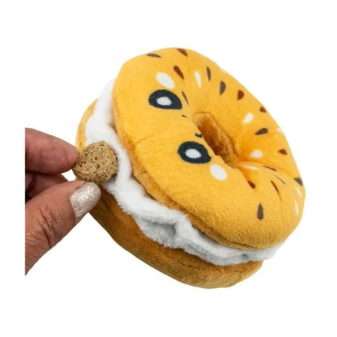 Territory Plush Bagel Dog Toy, 4 Inch - Image 2