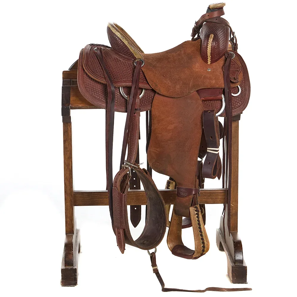 Teskey's Used 14in Geo 1/2 Breed Ranch Roper - Image 2