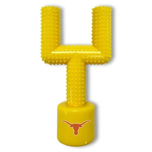 Texas Hard Nylon Football Goal Post Dog Chew Toy
