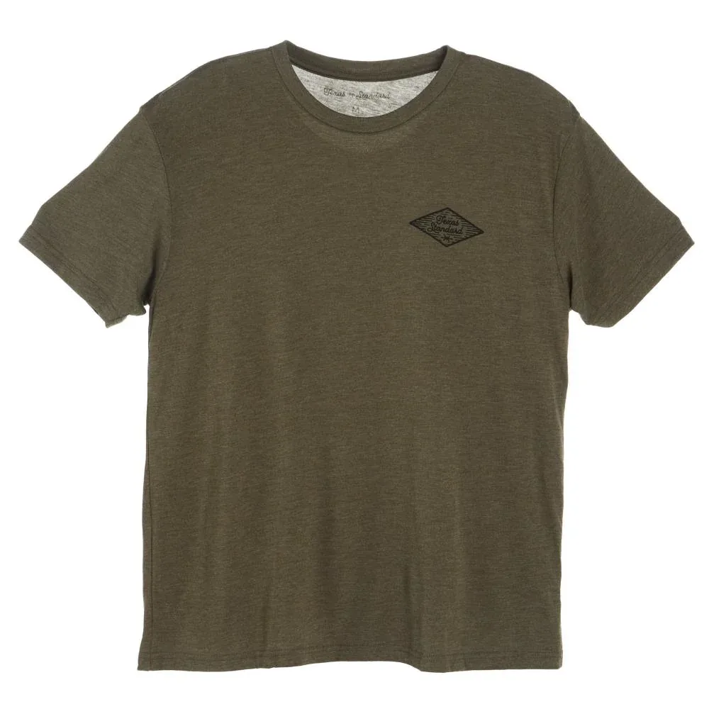 Texas Standard Heritage Ride On Green Tee