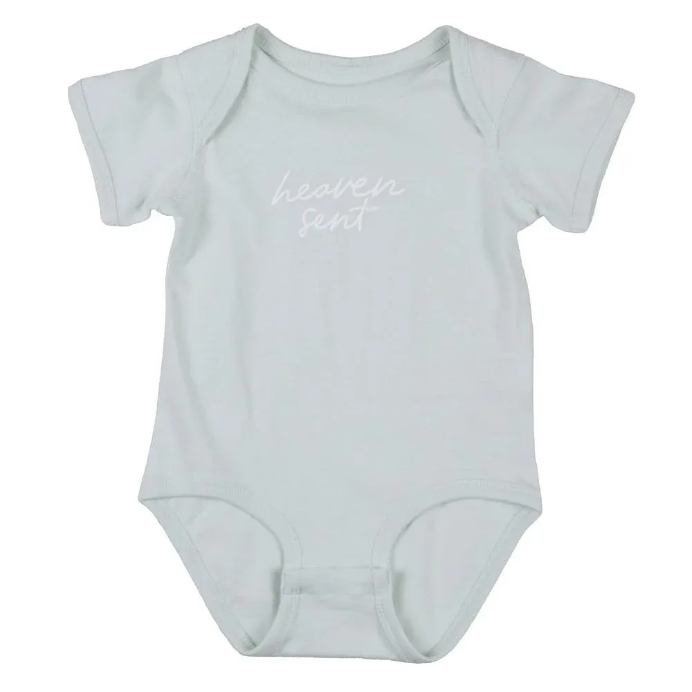 The Anastasia Co Infant Mint Heaven Sent Bodysuit
