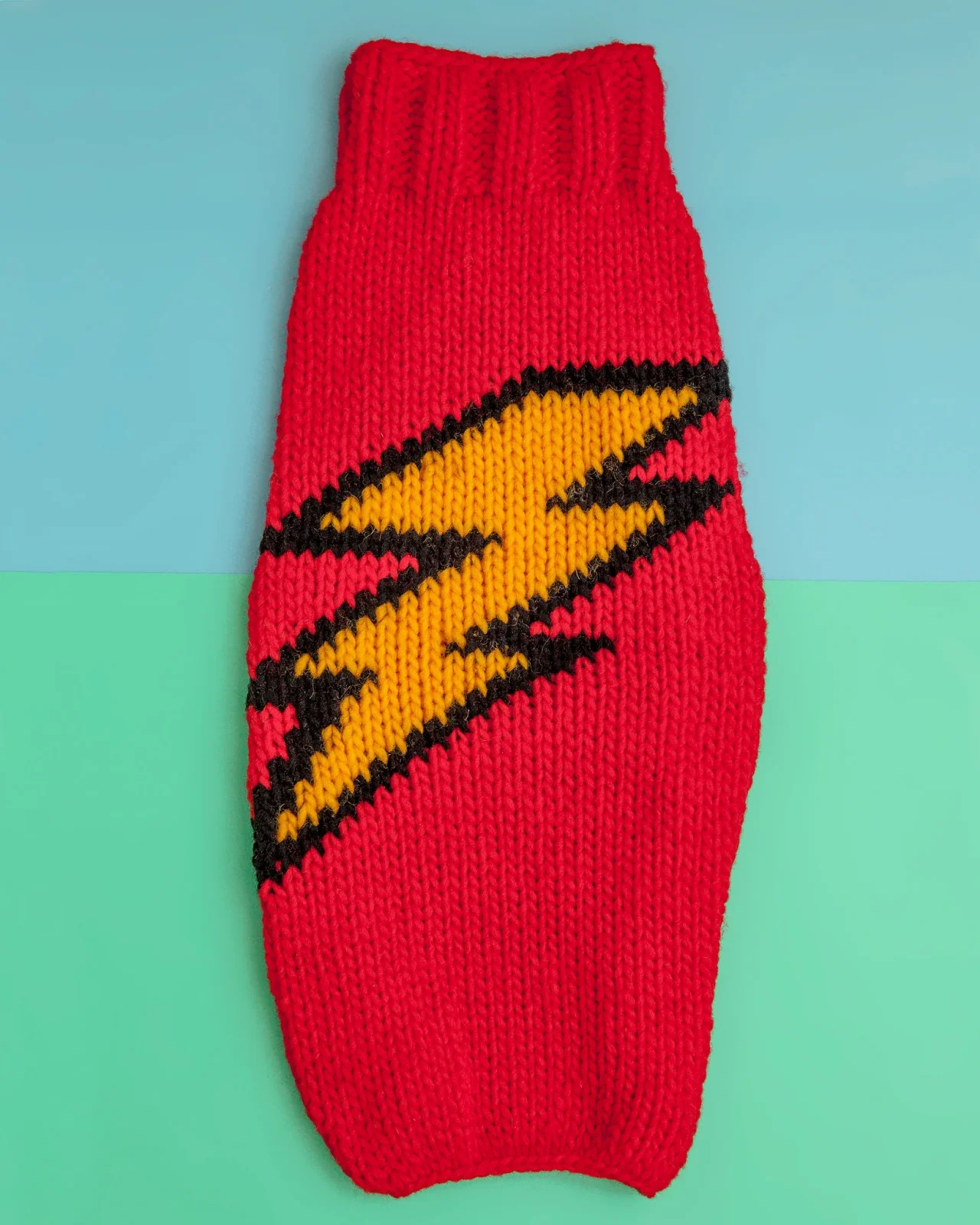 "The Bolt" Knit Wool Dog Sweater (FINAL SALE)