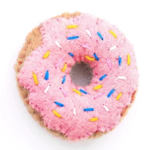 THE FOGGY DOG | Strawberry Donut Cat Toy