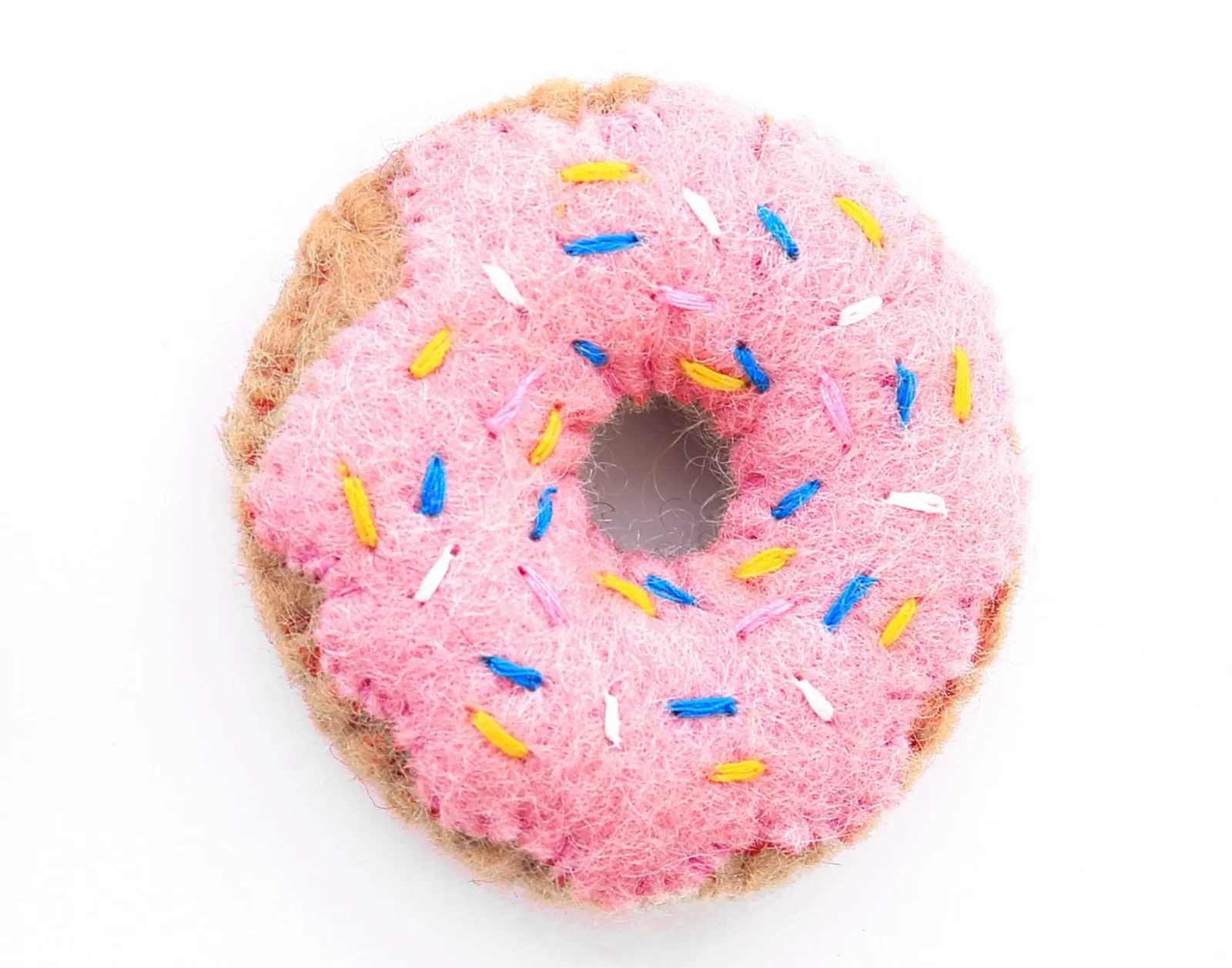 THE FOGGY DOG | Strawberry Donut Cat Toy