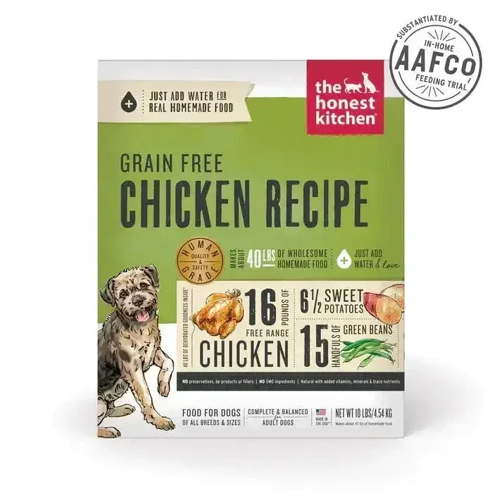 The Honest Kitchen Dehydrated Grain Free Chicken Recipe Dog Food