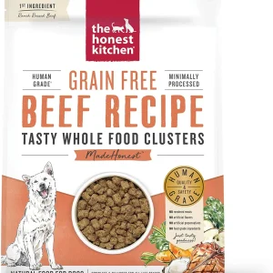 The Honest Kitchen Dog Clusters Grain Free Beef 1 Lbs. Trial