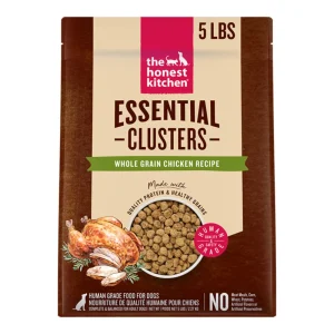 The Honest Kitchen Dog Essential Clusters Chicken & Oat, 5lbs