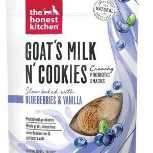 The Honest Kitchen Dog Goats Milk N Cookies Blueberry 8oz.