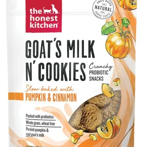 The Honest Kitchen Dog Goats Milk N Cookies Pumpkin And Cinnamon 8oz.