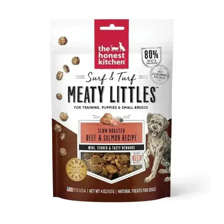 The Honest Kitchen Surf and Turf Dog Treats - Meaty Littles Tasty Training Treats