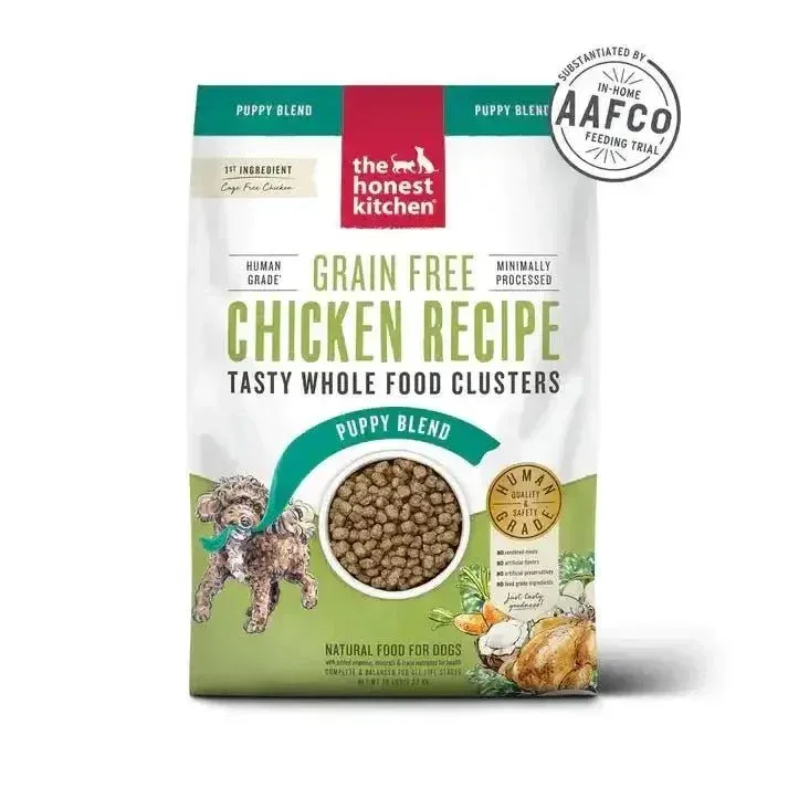 The Honest Kitchen Whole Food Clusters Puppy Grain Free Chicken Dry Dog Food