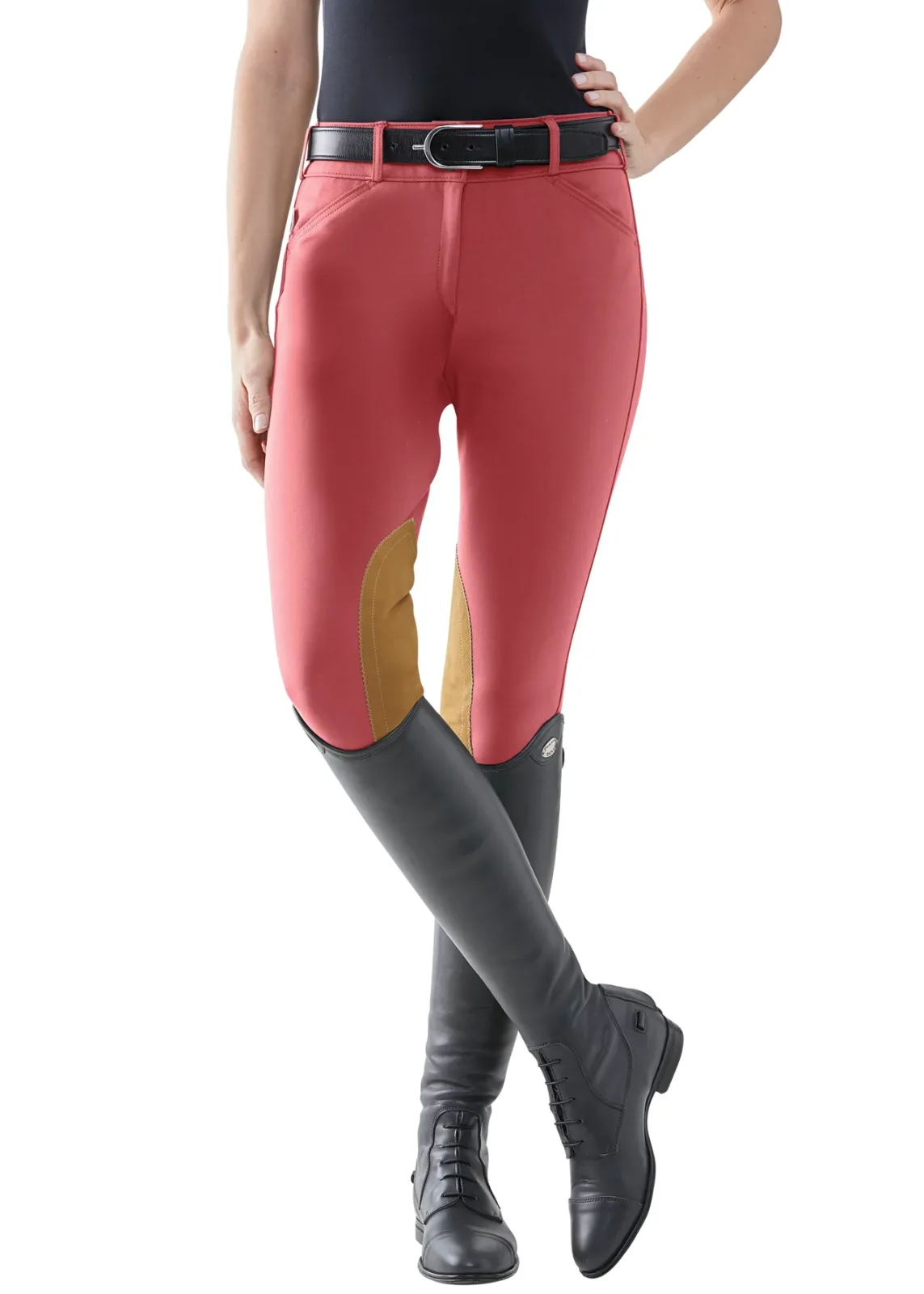 The Tailored SPORTSMAN™ Ladies’ Mid-Rise Front-Zip Breech - Image 2